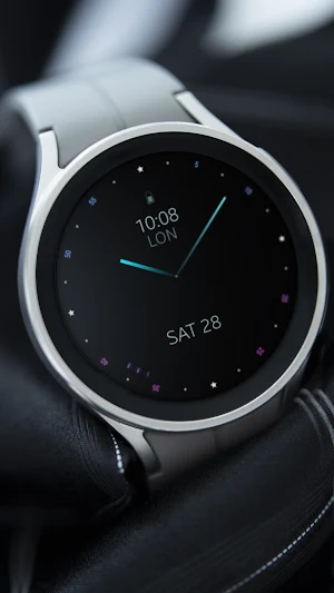 Colorful minimal watch face Screenshot 3