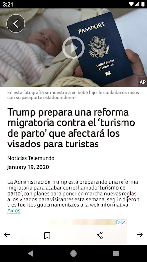 Noticias Telemundo Screenshot 1
