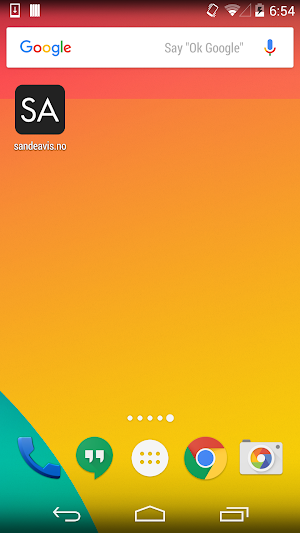 sandeavis.no Screenshot 2