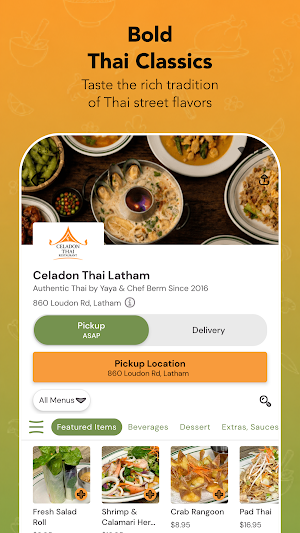Celadon Thai Latham Screenshot 1