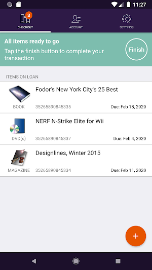 UJ Library Checkout Screenshot 2