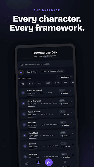 CDex: Character Quiz & Types Screenshot 2