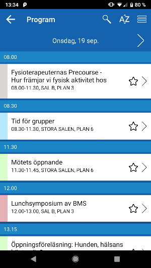 Reumadagarna 2018 Screenshot 2
