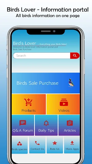 Birds Lover - Birds and Parrots Sale Purchase Screenshot 1