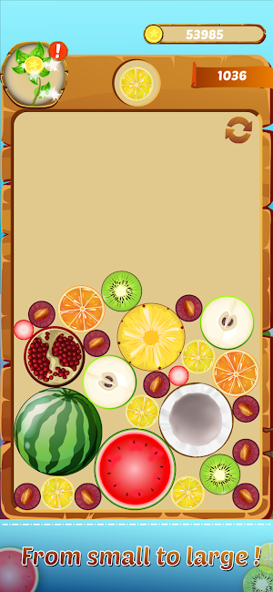 Fruit Merge - Addictive drop game. Screenshot 0