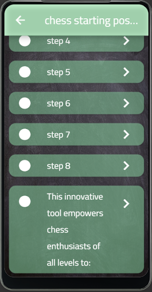chess starting position Screenshot 1