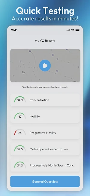 YO Home Sperm Test Screenshot 3