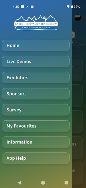Lakes Hospitality Trade Show Screenshot 2