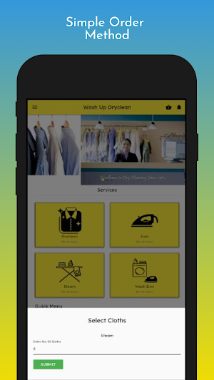 Wash Up - A Complete Laundry Solution Screenshot 3