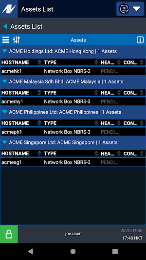 Network Box SIEM+ Screenshot 2