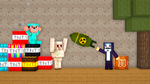 Noob Sandbox 3D: Action World Screenshot 0