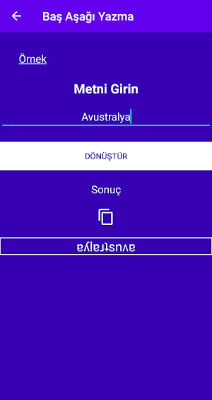 Kelime Dönüştürme (Harf Sayısı Kuş Dili Ters Yazı) Screenshot 1