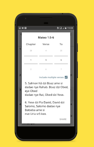 Ewe Bible - Daily Verse Screenshot 2