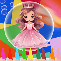 Princesa livro de colorir 2025
