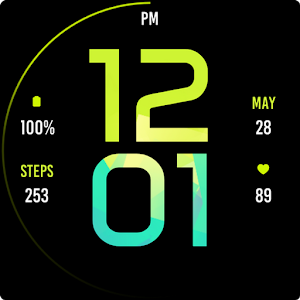 Great Green Watch Face Screenshot 3