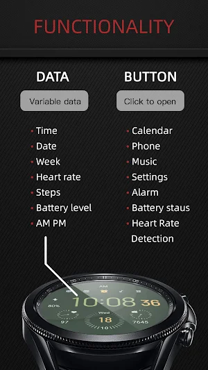 Flat Milk Green ZKin Watch Screenshot 2