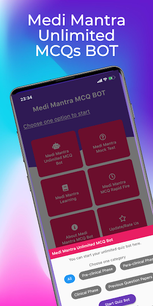 Medi Mantra MCQ BOT Screenshot 1