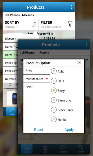 Magento Silver Shop Screenshot 2