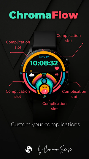 ChromaFlow Watch Face Screenshot 3