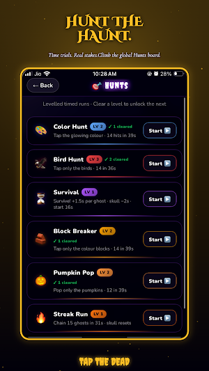 Tap The Dead: Ghost Hunter Screenshot 1