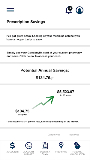 Employee Plans Mobile Flex Screenshot 1