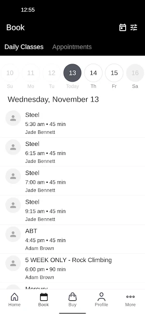 Black Label Fitness Screenshot 1