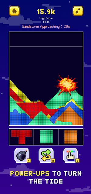 Pixel Quicksand - Blocks Screenshot 3