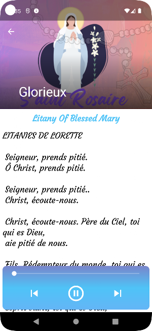Le Saint Rosaire en français Screenshot 2