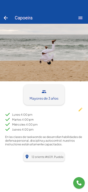 Capoeira Brasil Puebla Screenshot 1
