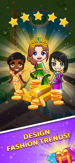 Idle Fashion Tycoon: Empire Screenshot 0