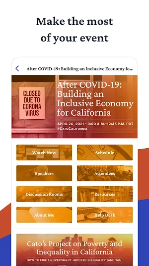 Cato Institute Events 2021 Screenshot 0