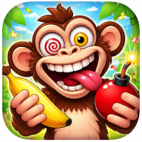 Funny Monkey Pranks Game 3D