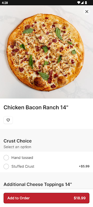 Mondo Pizza To Go Screenshot 3
