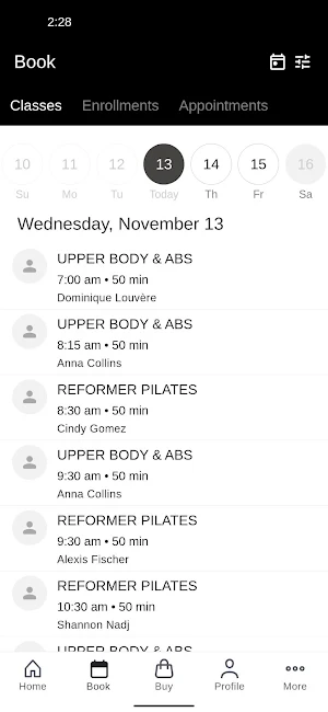 Hot Pilates Screenshot 1