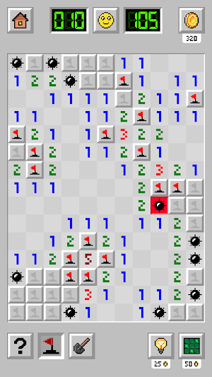 Minesweeper GG: classic puzzle Screenshot 0