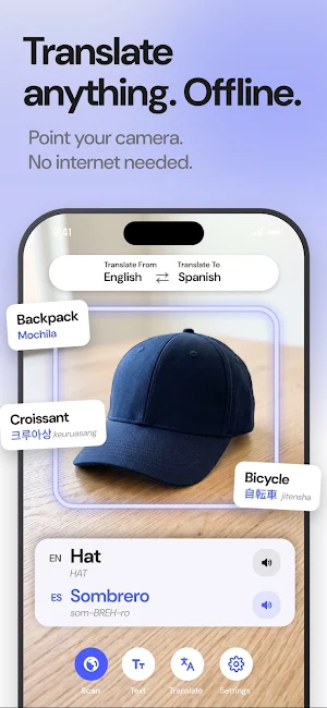 AI Translator: Voice & Camera Screenshot 0