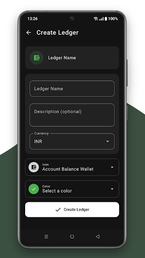 Expense Ledger Book Screenshot 1