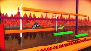 Bike Wipeout Game Screenshot 0