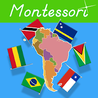 Flags of South America - Montessori Geography