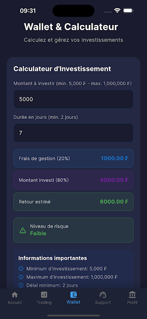 Chance 8 Invest Screenshot 2