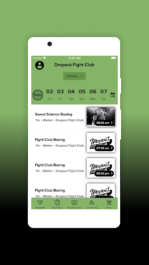 Dropout Athletics Screenshot 2