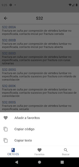 cie10-es Screenshot 1