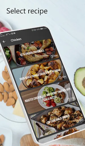 Keto Diet: Low Carb Recipes Screenshot 2
