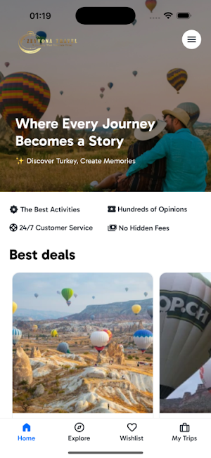 Zeyvona Travel Screenshot 1