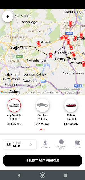 AAA Taxis & Private Hire Screenshot 2