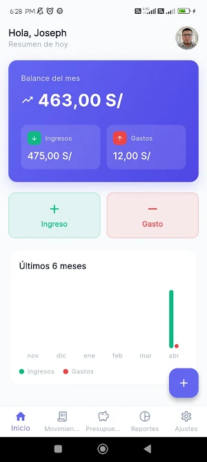 YoAnoto - Finanzas Personales Screenshot 0