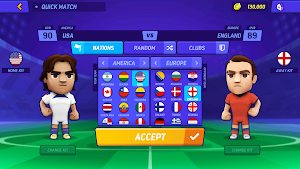 Soccer Mini Stars - Football Screenshot 0