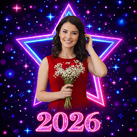 New Year Photo Frame 2026