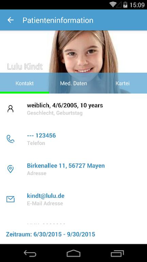 CGM M1 PRO Meine Patienten-App Screenshot 0