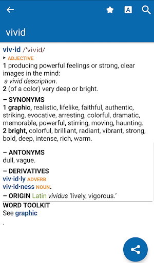Oxford American Dictionary & Thesaurus Screenshot 0